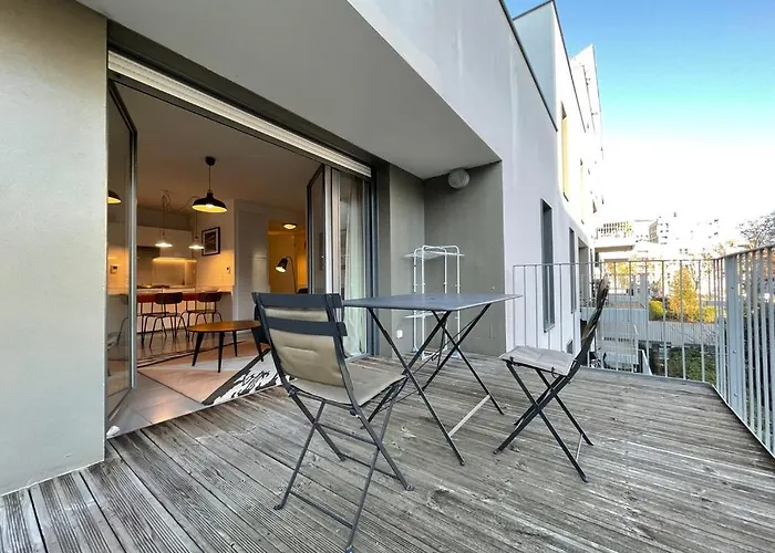 Avec Terrasse - Cite Du Vin Apartamento *