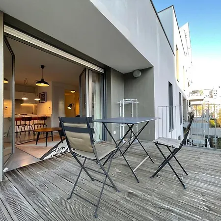 Avec Terrasse - Cite Du Vin Apartament *